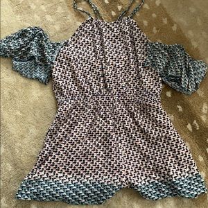 Anthropologie colored romper